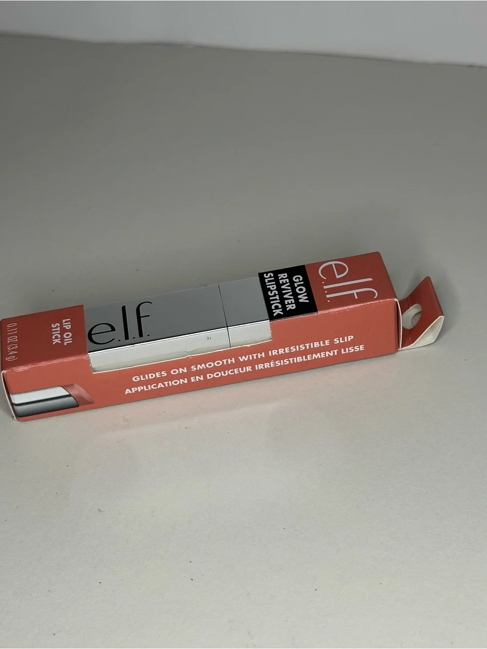 e.l.f. Glow Reviver Slipstick Lip Oil Stick Rose Latte 0.11 oz Lipstick NEW